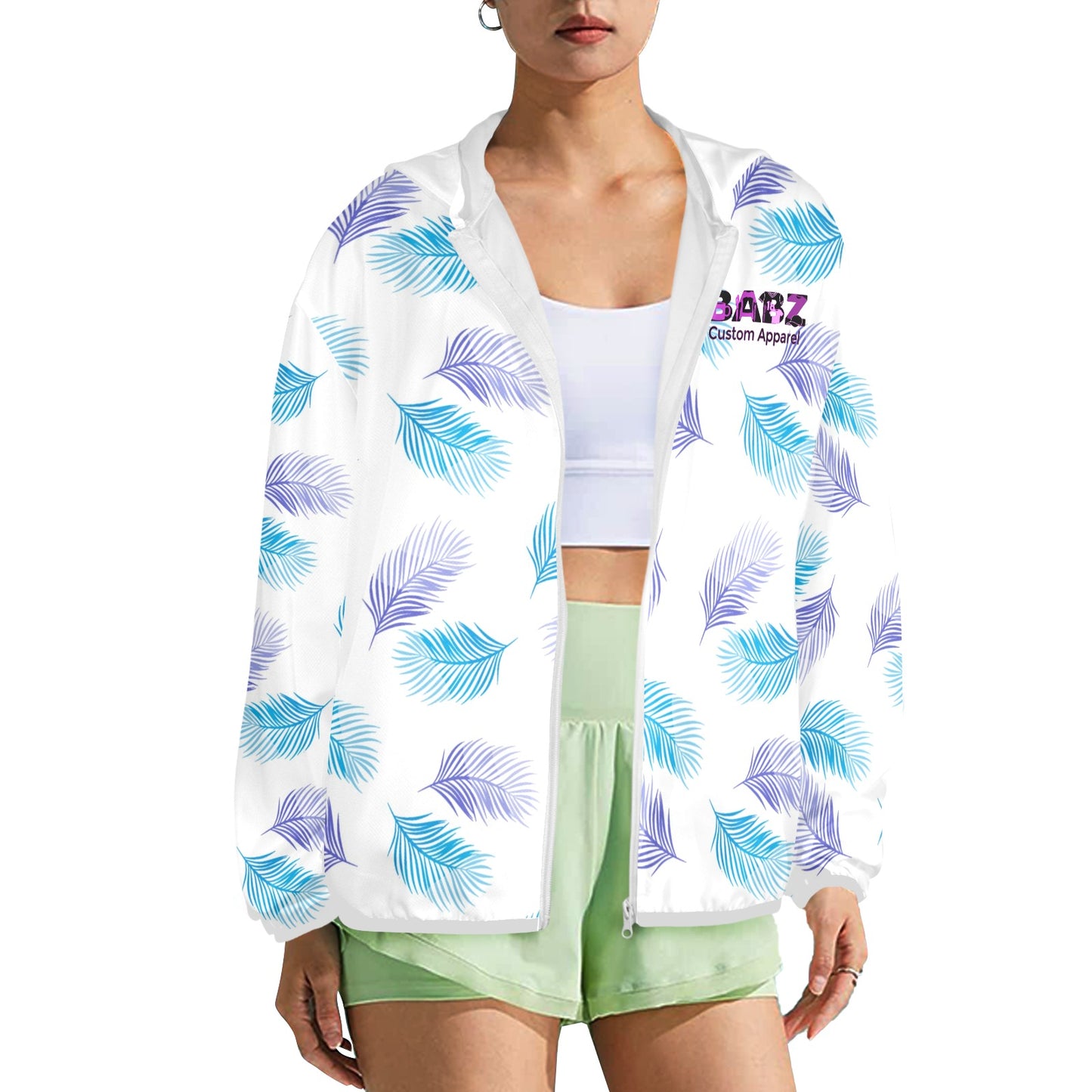 Women's Feathered Babz Lightweight Sun Protection Hoodie #1012