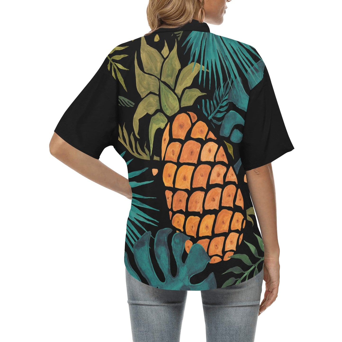 Babz Pineapple Shirt for Women #928