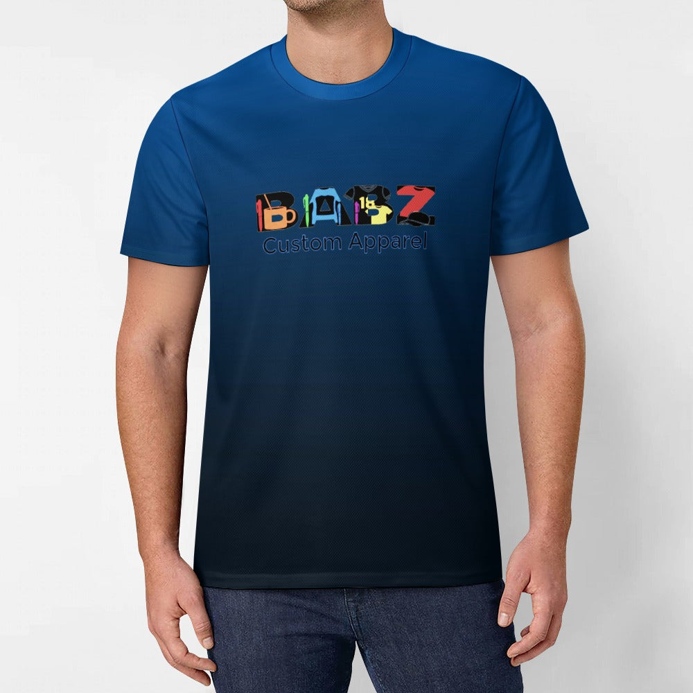Ice Silk New Blue Fade Babz T-shirt #1423