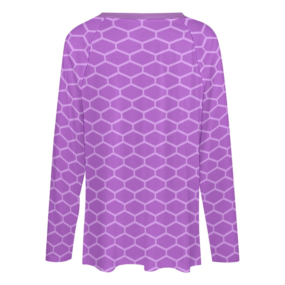 Women's Babz Long sleeve loose tee #644
