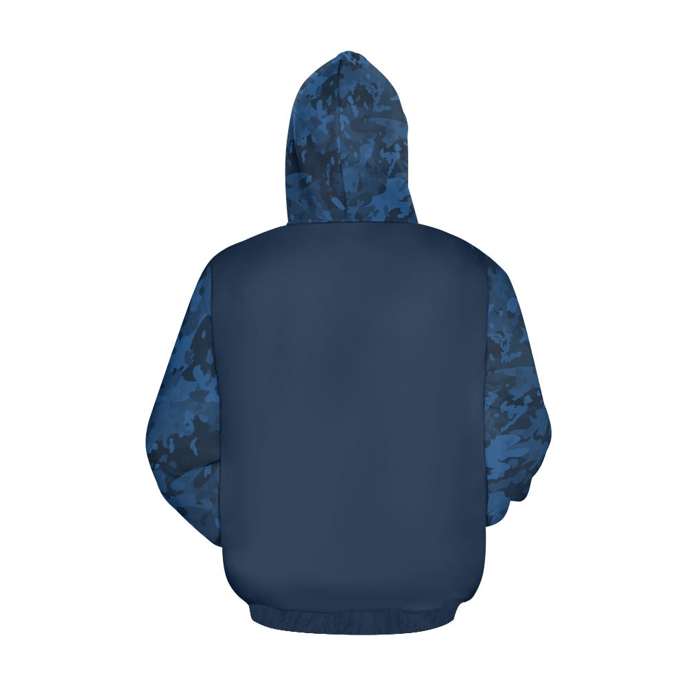 Men's Babz Blue Camo Hoodie