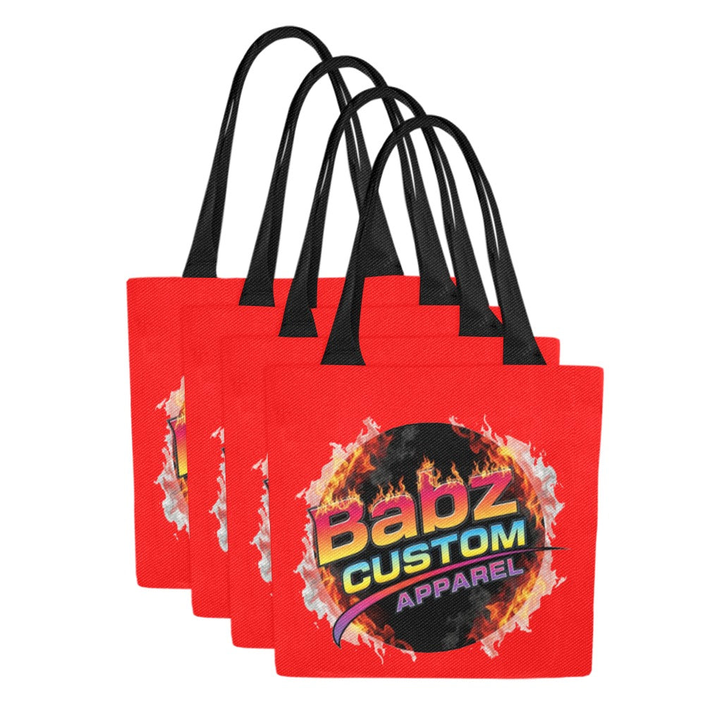 SAMPLE Canvas Tote Bag (Set of 4) #194