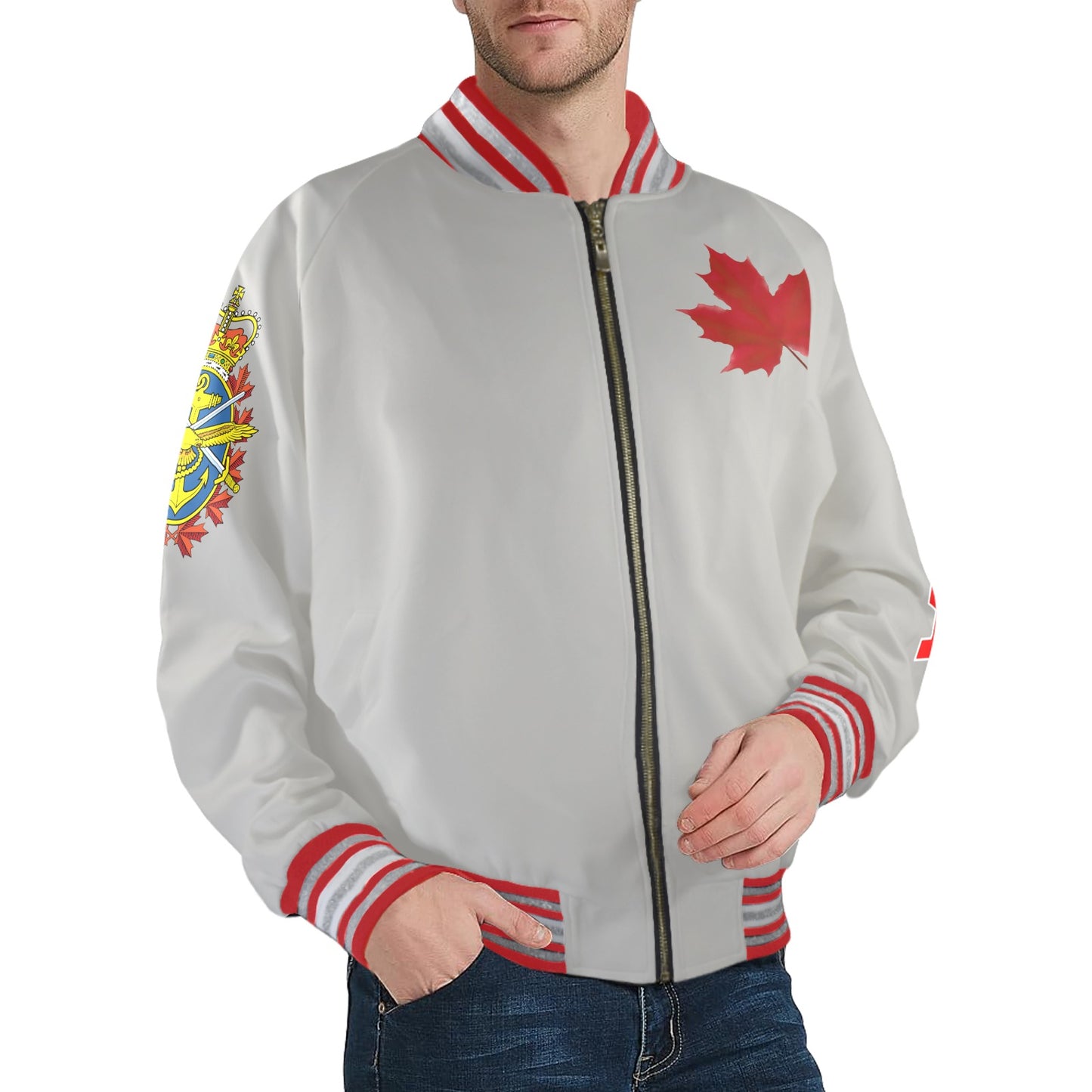 New Men's Veterans Bomber Jacket