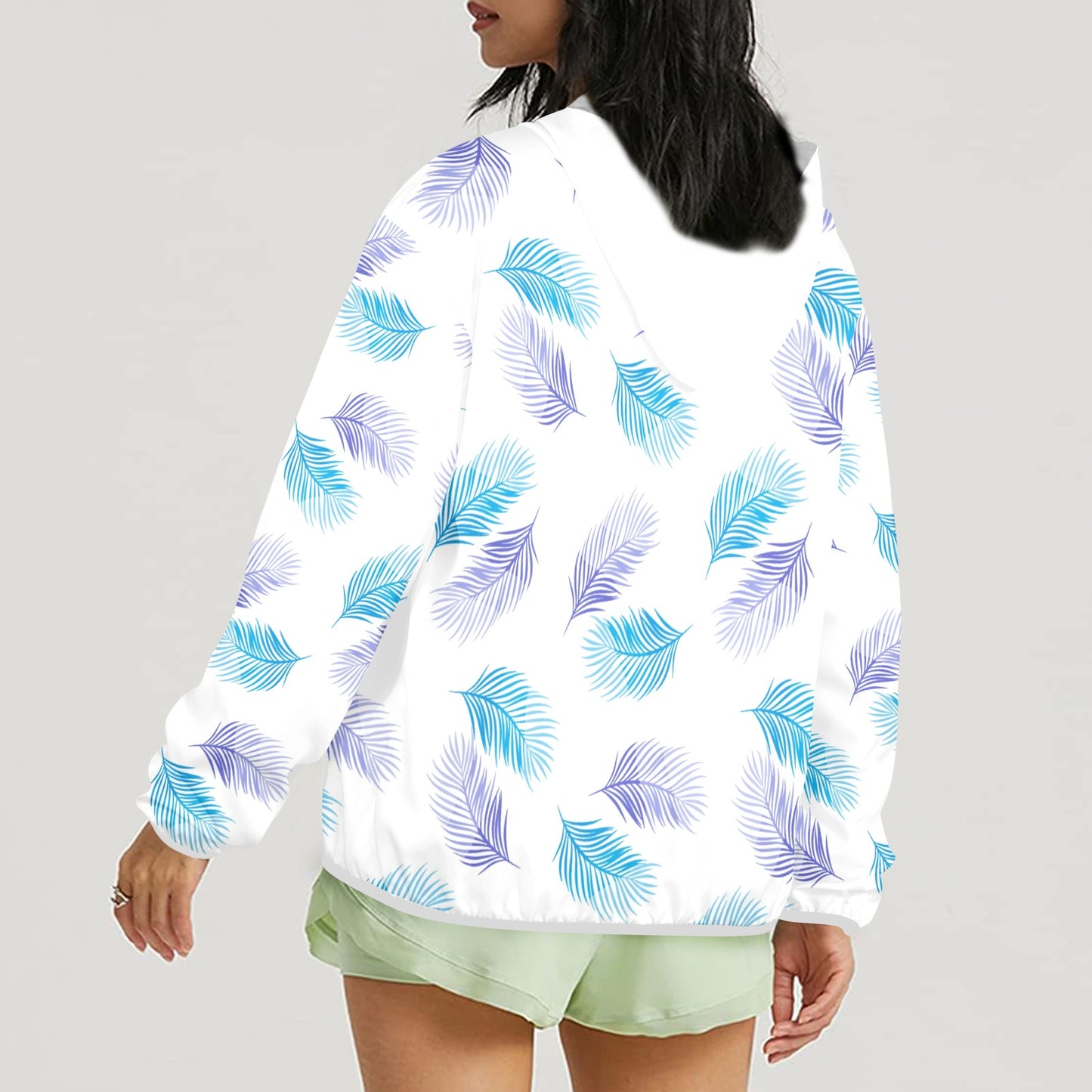 Women's Feathered Babz Lightweight Sun Protection Hoodie #1012