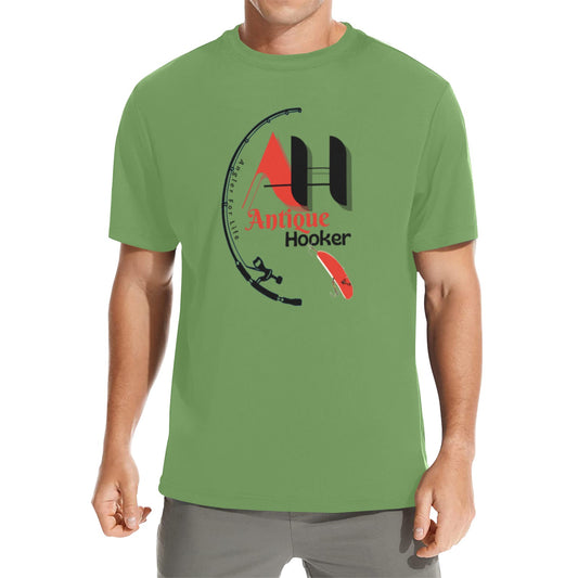 Men's Olive Drab Crew Neck T-Shirt-Babz Custom Apparel