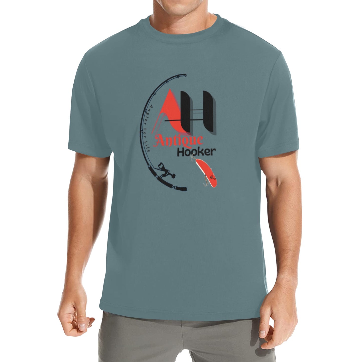 Men's  Antique Hooker Crew Neck T-Shirt-Babz Custom Apparel