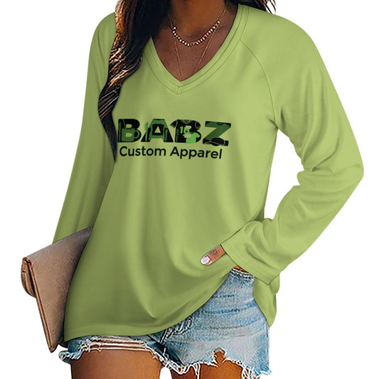 Women's Babz  Long sleeve loose tee #342