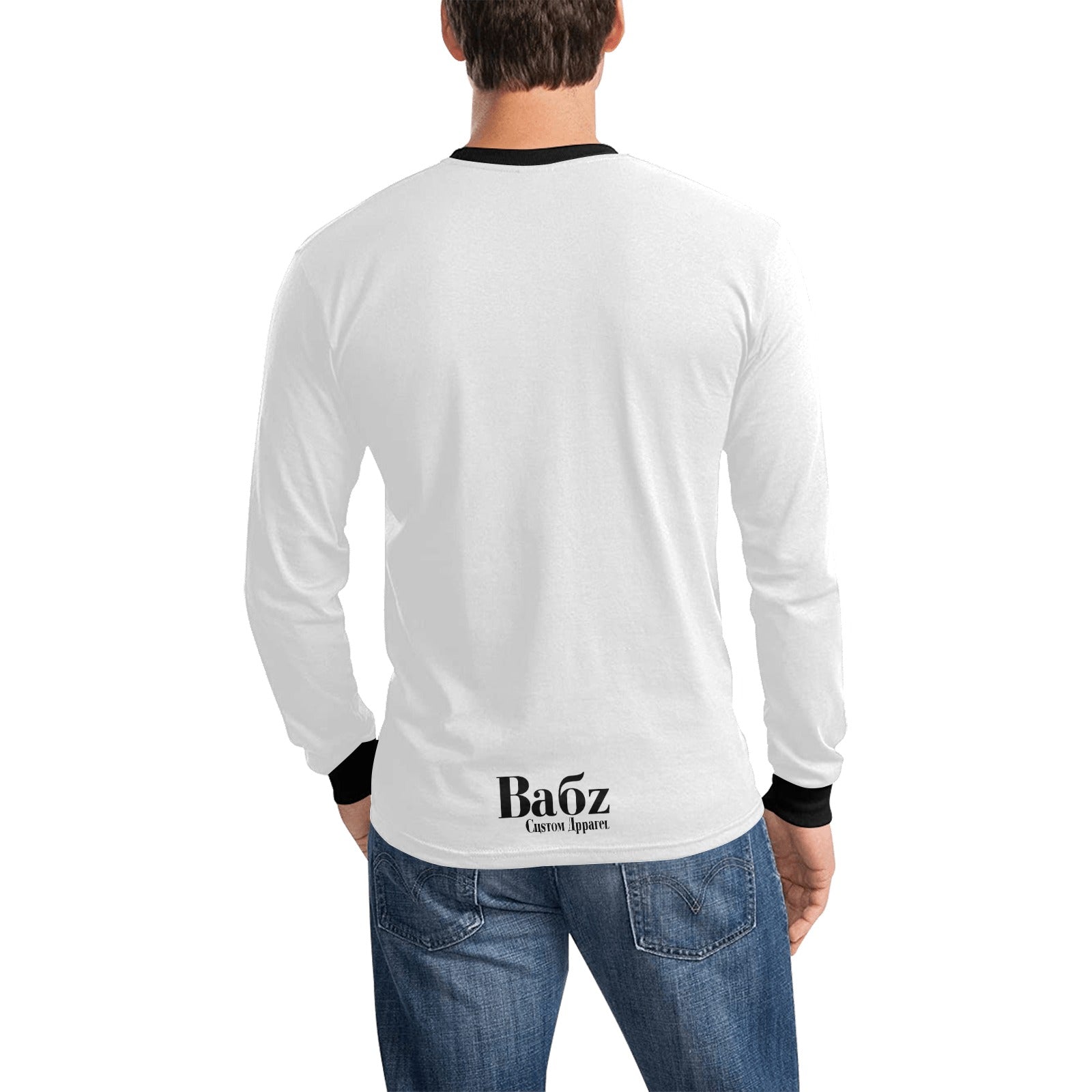 Men's  Wishin Id Gone Fishin Long Sleeve T shirtl