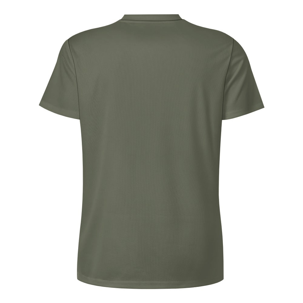 Ice Silk Babz Solid Color New All Print T-shirt #1672