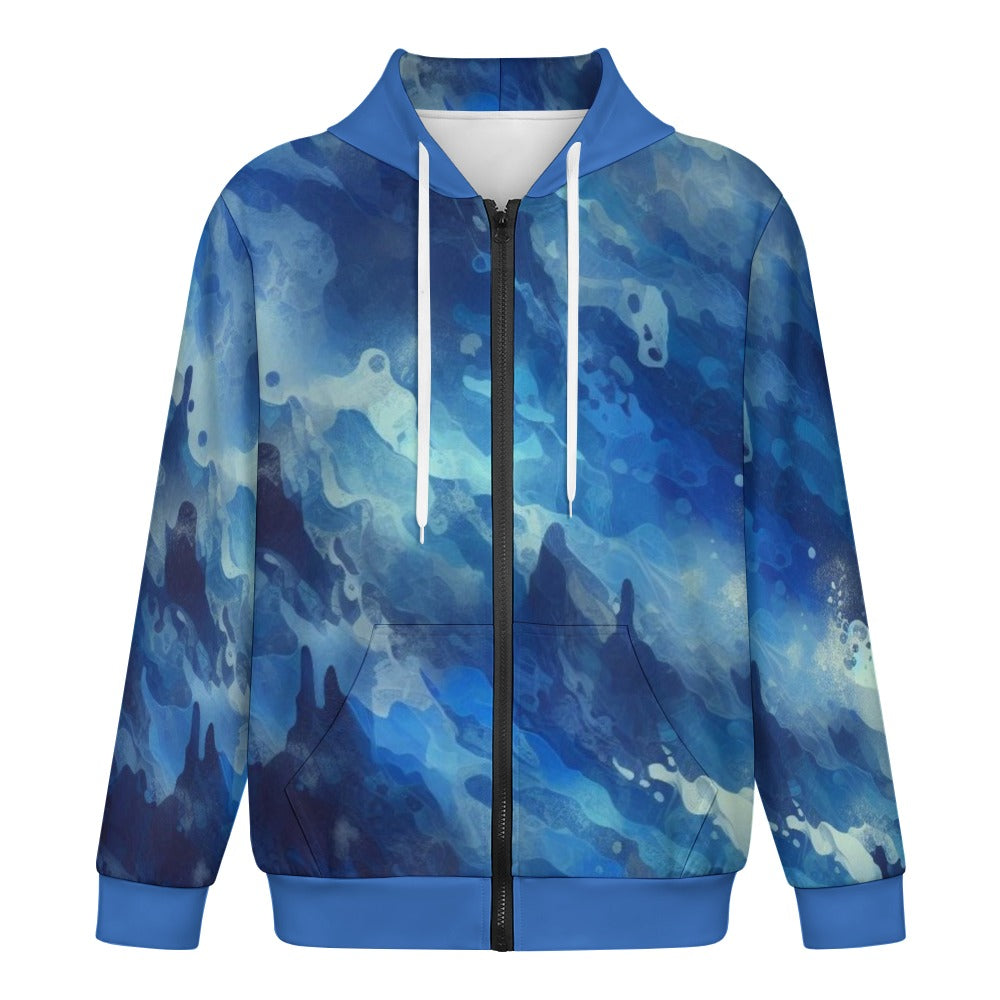 Men's Hoodie with Zipper and Pockets #1543