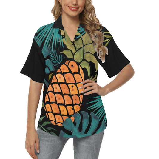 Babz Pineapple Shirt for Women #928