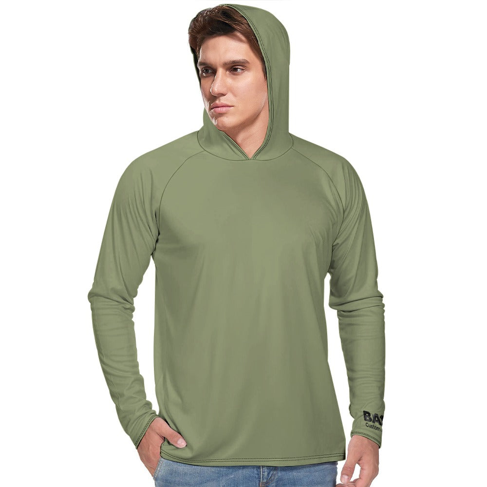 Men's Sun Protection Hoodie Long Sleeve (Men's) #1438
