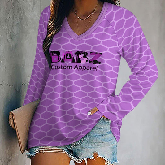 Women's Babz Long sleeve loose tee #644