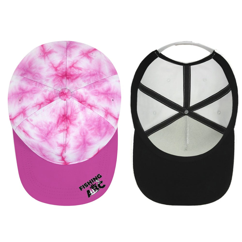 Fishing ABC Tie Dye Baseball Cap New upgrade #1251