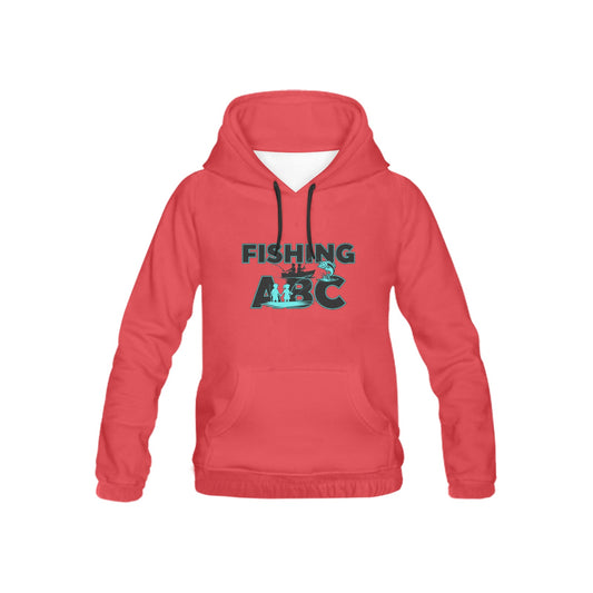 Youth Solid Color Fishing ABC Hoodie #1880