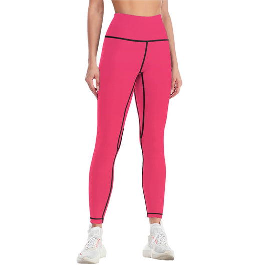 Women's Comfort Sports Yoga Pants-Babz Custom Apparel