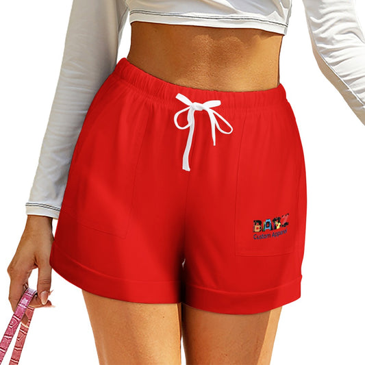 Women's Babz HP High Waist Loose Elastic Waist Shorts #881