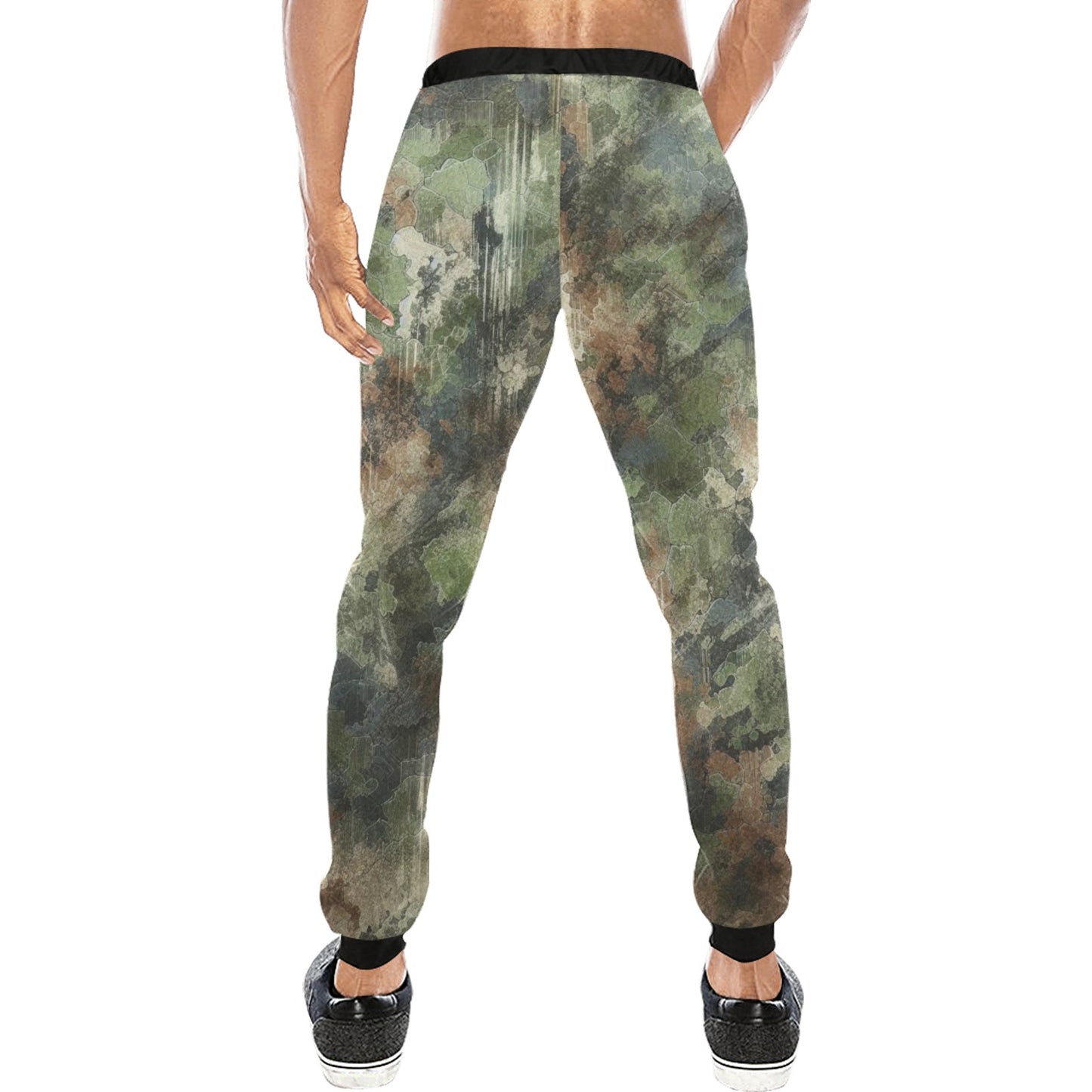 Men's Camo Casual Baggy Slacks #1966