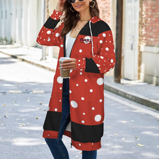 Women's Babz Long Hooded Coat  #814